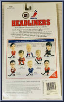 Defensive Standouts from NHL Headliners - 1997 Season manufactured by Corinthian [Back]