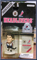 Joe Sakic from NHL Headliners - 1998 Season manufactured by Corinthian [Front]