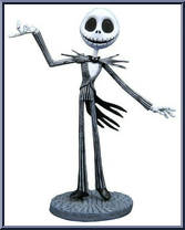 Jack Skellington (Big Eyes) from Nightmare Before Christmas - D-Formz manufactured by Diamond Select [Loose]