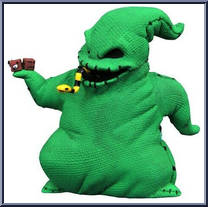 Oogie Boogie (Green) from Nightmare Before Christmas - D-Formz manufactured by Diamond Select [Loose]