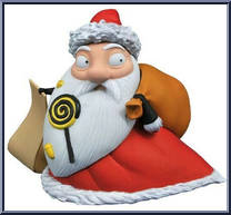 Santa from Nightmare Before Christmas - D-Formz manufactured by Diamond Select [Loose]