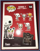 Jack & Vampire Teddy from Nightmare Before Christmas - Pop! Vinyl Figures manufactured by Funko [Back]