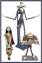 Jack, Band Member, Sally (Sad) from Nightmare Before Christmas - 12" Action Figure - Boxed manufactured by Jun Planning [Loose]