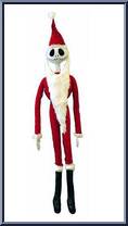 Santa Jack from Nightmare Before Christmas - Life-Sized Plush manufactured by Neca [Loose]