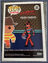 Freddy Krueger (NES Colors) (8-Bit) from Nightmare on Elm Street - Pop! Vinyl Figures manufactured by Funko [Back]