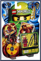 Kai ZX from Ninjago - Spinner Sets manufactured by Lego [Front]