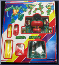 Blue from Ninja Robot - Bootleg Series manufactured by Unknown [Front]