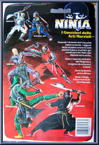 Hara-Kiri from Ninja Warriors - Enemies of Evil - Guerreros Yakse manufactured by Hasbro [Back]