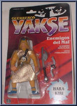 Hara-Kiri from Ninja Warriors - Enemies of Evil - Guerreros Yakse manufactured by Hasbro [Front]