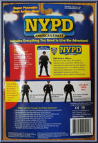 Bill Law from NYPD / FDNY - Basic Series manufactured by Real Heroes [Back]