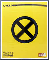 Cyclops from One:12 Collective - Marvel manufactured by Mezco [Front]