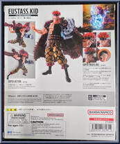 Eustass Kid (Raid on Onigashima) from One Piece - S.H. Figuarts manufactured by Bandai [Back]