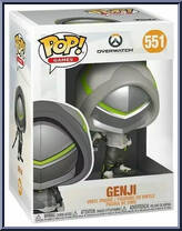 Genji from Overwatch - Pop! Vinyl Figures manufactured by Funko [Front]