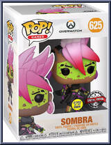 Sombra (Glows In The Dark) from Overwatch - Pop! Vinyl Figures manufactured by Funko [Front]