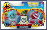 Ice Pac & Blinky from Pac-Man and the Ghostly Adventures - Pac Panic Spinners manufactured by Bandai [Front]