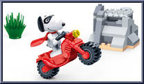 Snoopy Motorbike Stunt Marvel #7533