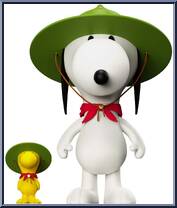 Beagle Scout Snoopy Action Figure