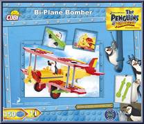 Bi-Plane Bomber from Penguins of Madagascar - Basic Series manufactured by Cobi [Back]
