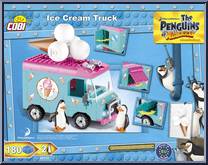 Ice Cream Truck from Penguins of Madagascar - Basic Series manufactured by Cobi [Back]