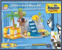 Julien's Deco Waterfall from Penguins of Madagascar - Basic Series manufactured by Cobi [Back]