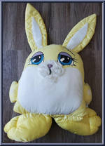 Rabbit (Yellow) from Pillow People - Pals manufactured by Springs Industries [Loose]
