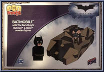 Batmobile from Pin Mates - Box Sets manufactured by Bif Bang Pow! [Back]