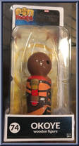 Okoye from Pin Mates - Basic Series manufactured by Bif Bang Pow! [Front]