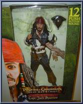 Jack (No Coat) from Pirates of the Caribbean - Dead Man's Chest - 12" Scale manufactured by Neca [Front]