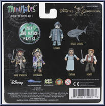 Henry / Carina from Pirates of the Caribbean - Dead Men Tell No Tales - Minimates manufactured by Diamond Select [Back]