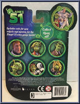 General Grawl from Planet 51 - Mini manufactured by Jakks Pacific [Back]