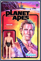 Taylor from Planet of the Apes - Wave 1 manufactured by Super7 [Front]