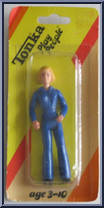 Woman (Blue Uniform) from Play People - 1979 Series manufactured by Tonka [Front]