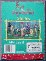 Pocahontas (Canoe) from Pocahontas - Figurines manufactured by Mattel [Back]
