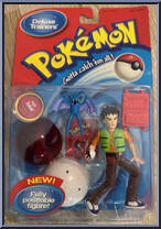 Zubat #41 / Trainer Brock from Pokemon - Trainers - Deluxe manufactured by Hasbro [Front]