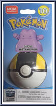 Ditto (Metamorph) from Pokemon - Poke Ball - Series 10 manufactured by Mega Brands [Front]