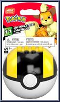 Growlithe (Caninos) from Pokemon - Poke Ball - Series 11 manufactured by Mega Brands [Front]