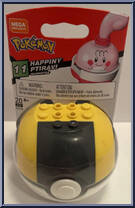 Happiny (Ptirav) from Pokemon - Poke Ball - Series 11 manufactured by Mega Brands [Front]