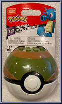 Horsea (Hypotrempe) from Pokemon - Poke Ball - Series 12 manufactured by Mega Brands [Front]