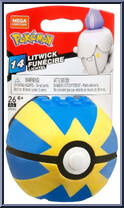 Litwick (Funecire) from Pokemon - Poke Ball - Series 14 manufactured by Mega Brands [Front]