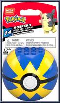 Morpeko (Full Belly Mode) from Pokemon - Poke Ball - Series 14 manufactured by Mega Brands [Front]