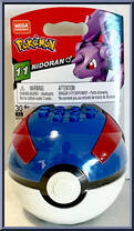 Nidoran from Pokemon - Poke Ball - Series 11 manufactured by Mega Brands [Front]