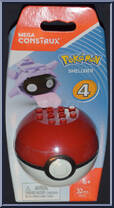 Shellder from Pokemon - Poke Ball - Series  4 manufactured by Mega Brands [Front]