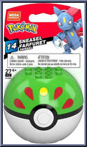 Sneasel (Farfuret) from Pokemon - Poke Ball - Series 14 manufactured by Mega Brands [Front]