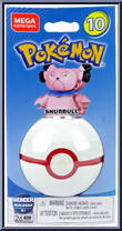 Snubbull from Pokemon - Poke Ball - Series 10 manufactured by Mega Brands [Front]