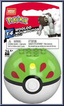 Wooloo from Pokemon - Poke Ball - Series 14 manufactured by Mega Brands [Front]