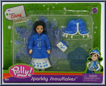 Crissy from Polly Pocket - Sparkly Snowflakes manufactured by Mattel [Front]