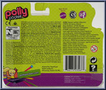 Polly (Beach) from Polly Pocket - Basic Series manufactured by Mattel [Back]