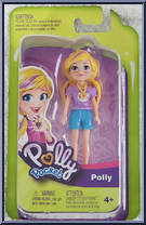 Polly (Purple Shirt / Blue Shorts) from Polly Pocket - Basic Series manufactured by Mattel [Front]