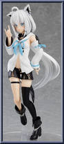 Shirakami Fubuki from Pop Up Parade - hololive production manufactured by Good Smile Company [Loose]