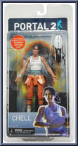 Chell from Portal 2 - Basic Series manufactured by Neca [Front]